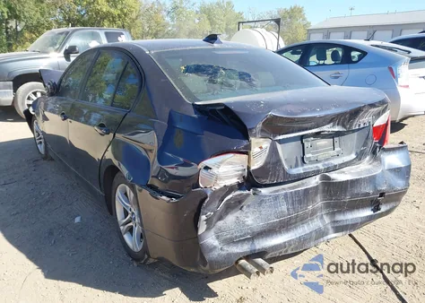 2008 BMW 328I из США, поврежденный, VIN WBAVA33558KX87102